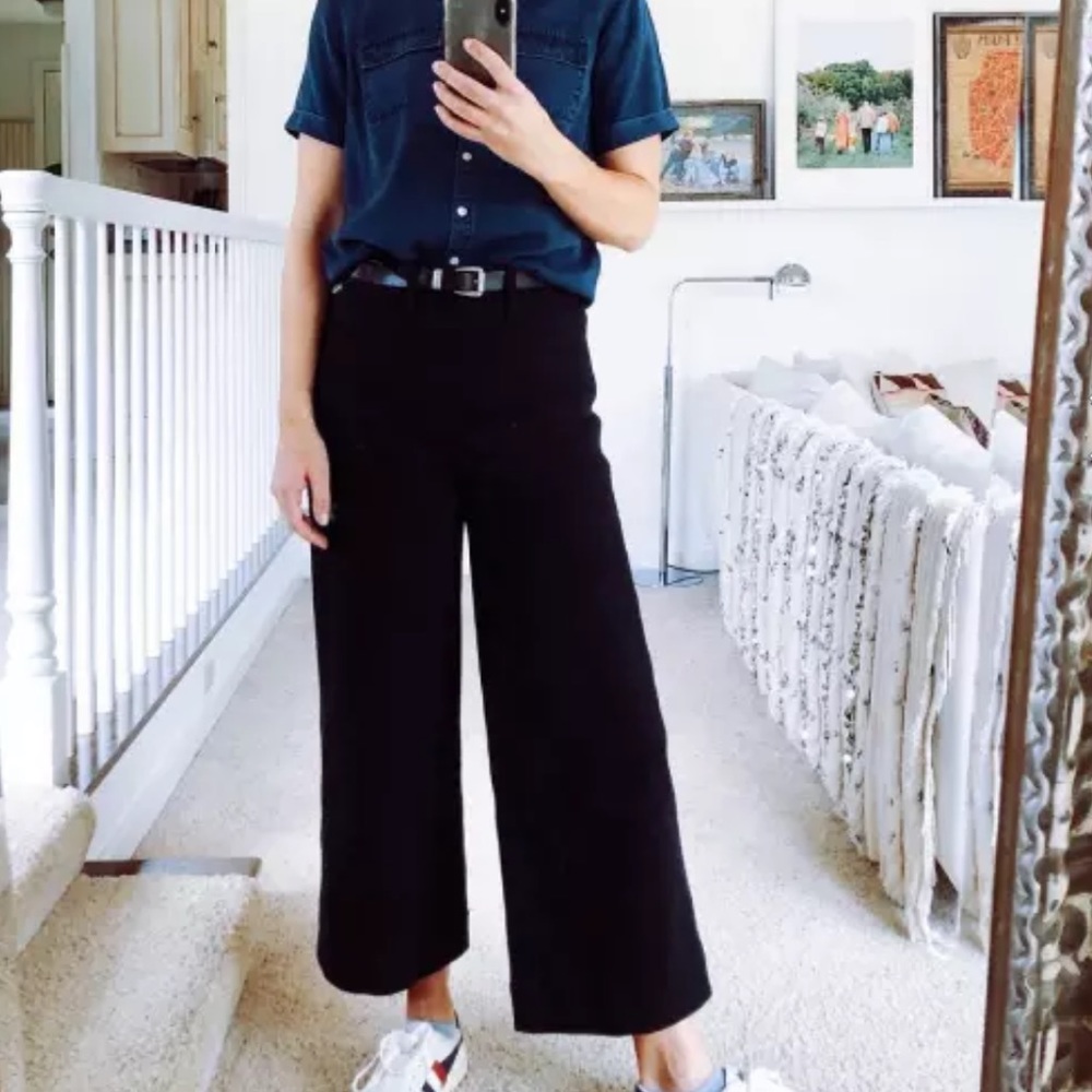 Emmett Wide-Leg Crop Pants